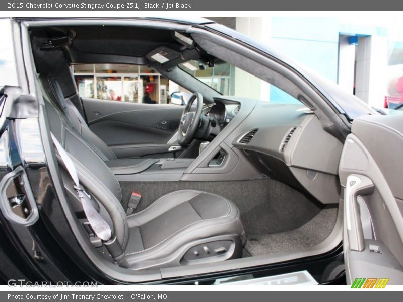 Front Seat of 2015 Corvette Stingray Coupe Z51