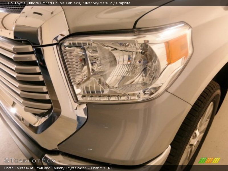 Silver Sky Metallic / Graphite 2015 Toyota Tundra Limited Double Cab 4x4