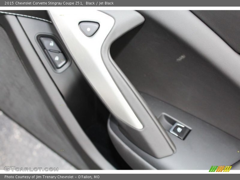 Black / Jet Black 2015 Chevrolet Corvette Stingray Coupe Z51