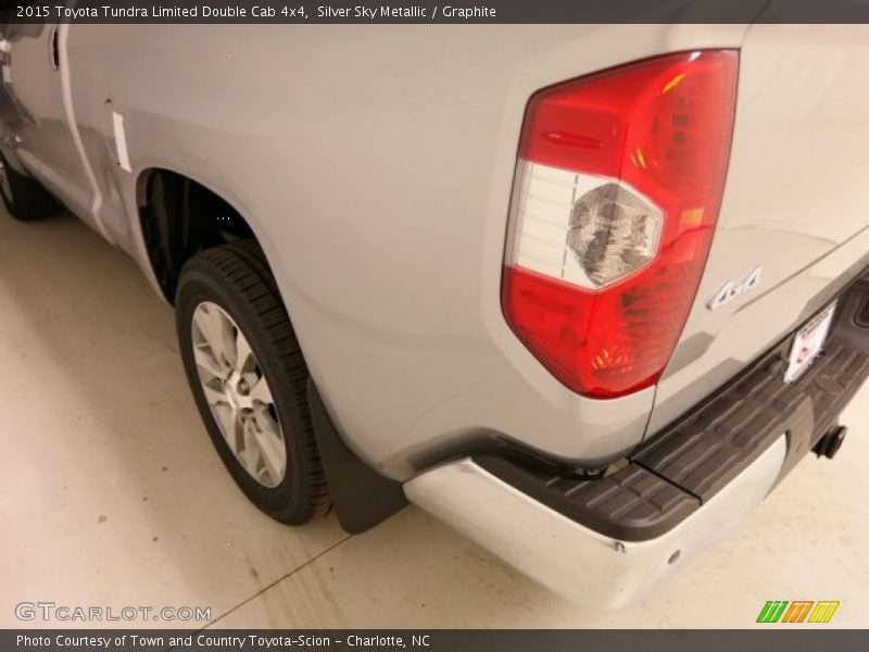 Silver Sky Metallic / Graphite 2015 Toyota Tundra Limited Double Cab 4x4