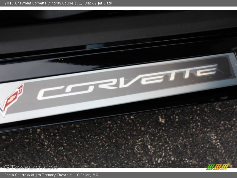 Black / Jet Black 2015 Chevrolet Corvette Stingray Coupe Z51