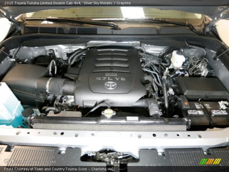  2015 Tundra Limited Double Cab 4x4 Engine - 5.7 Liter DOHC 32-Valve Dual VVT-i V8