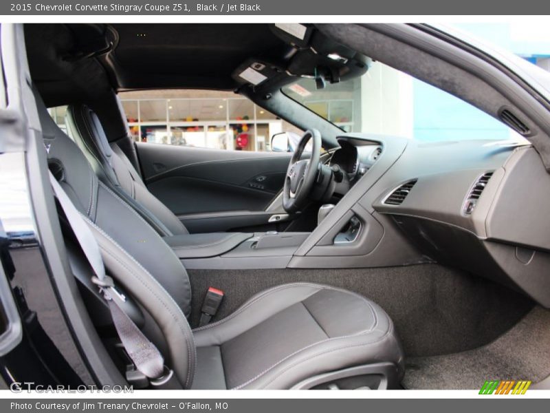 Black / Jet Black 2015 Chevrolet Corvette Stingray Coupe Z51