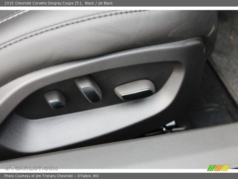 Black / Jet Black 2015 Chevrolet Corvette Stingray Coupe Z51