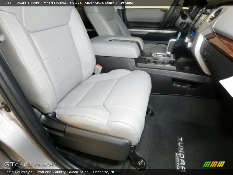 Silver Sky Metallic / Graphite 2015 Toyota Tundra Limited Double Cab 4x4