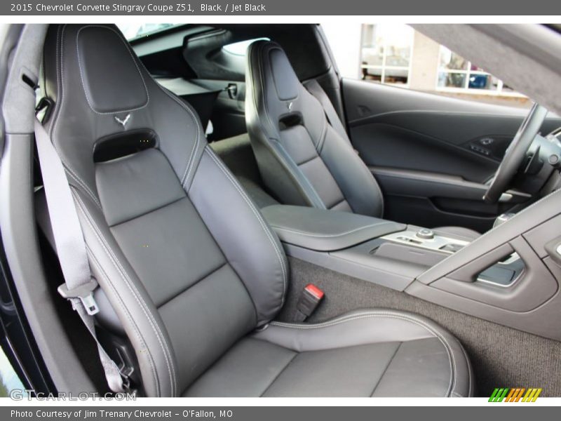 Front Seat of 2015 Corvette Stingray Coupe Z51