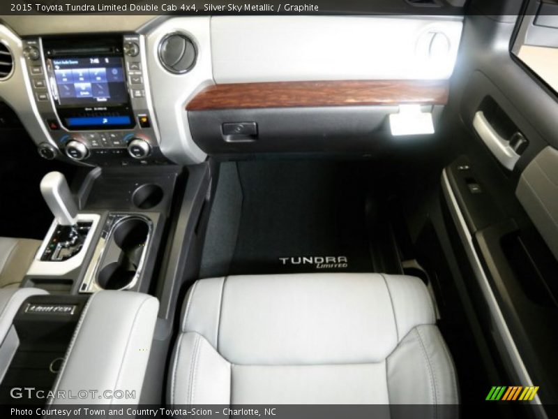 Silver Sky Metallic / Graphite 2015 Toyota Tundra Limited Double Cab 4x4