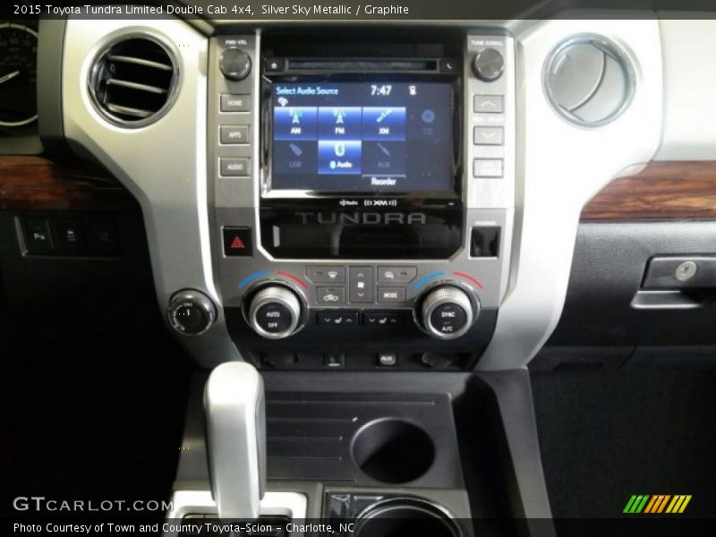 Controls of 2015 Tundra Limited Double Cab 4x4