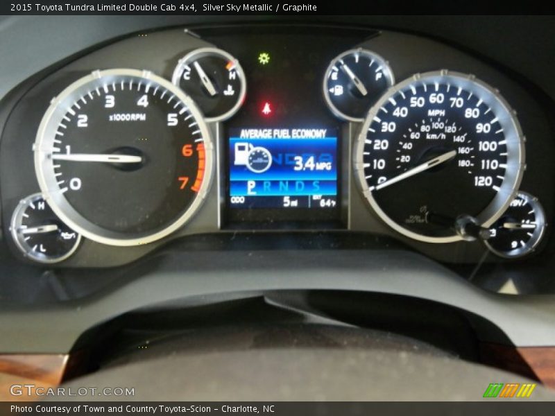  2015 Tundra Limited Double Cab 4x4 Limited Double Cab 4x4 Gauges