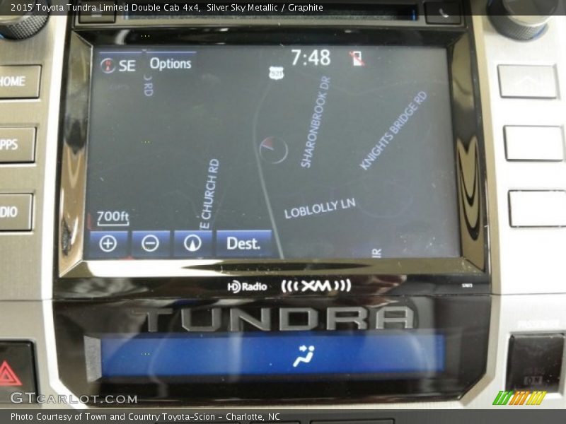 Silver Sky Metallic / Graphite 2015 Toyota Tundra Limited Double Cab 4x4