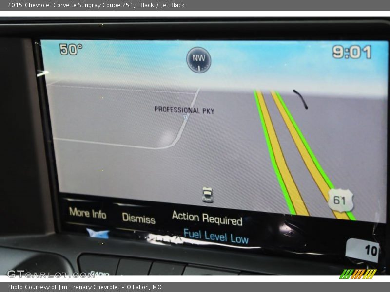 Black / Jet Black 2015 Chevrolet Corvette Stingray Coupe Z51