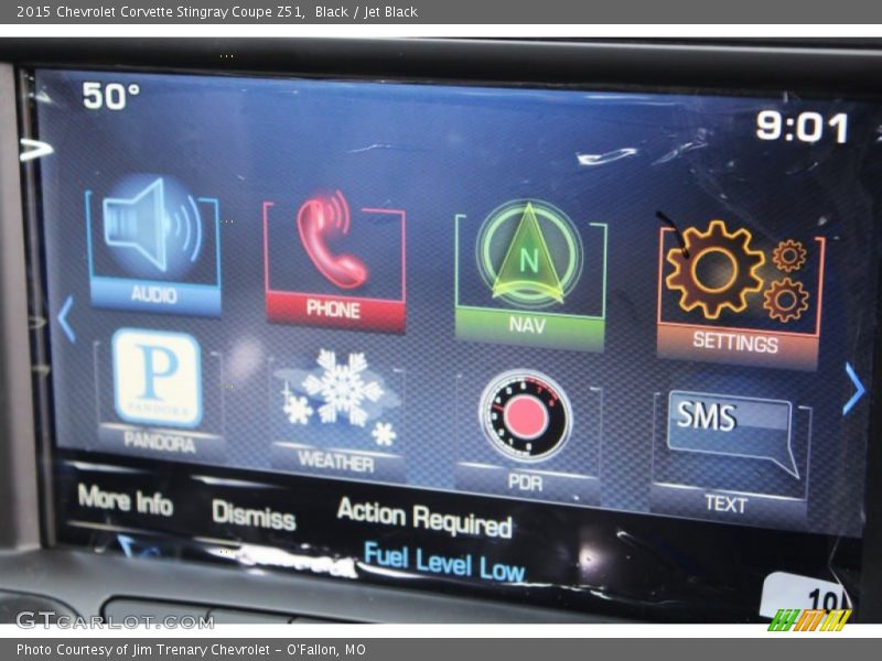 Black / Jet Black 2015 Chevrolet Corvette Stingray Coupe Z51