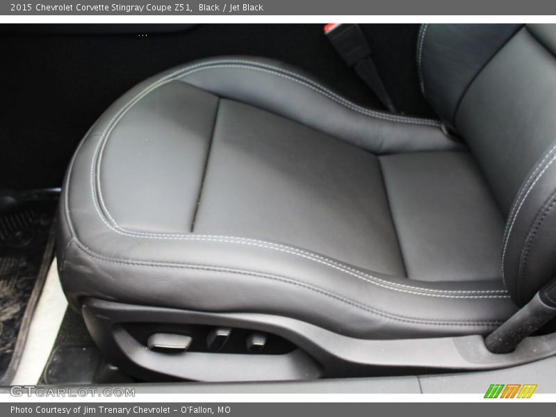 Black / Jet Black 2015 Chevrolet Corvette Stingray Coupe Z51