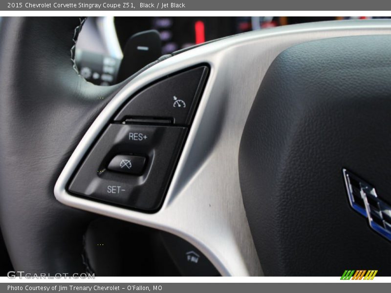 Black / Jet Black 2015 Chevrolet Corvette Stingray Coupe Z51