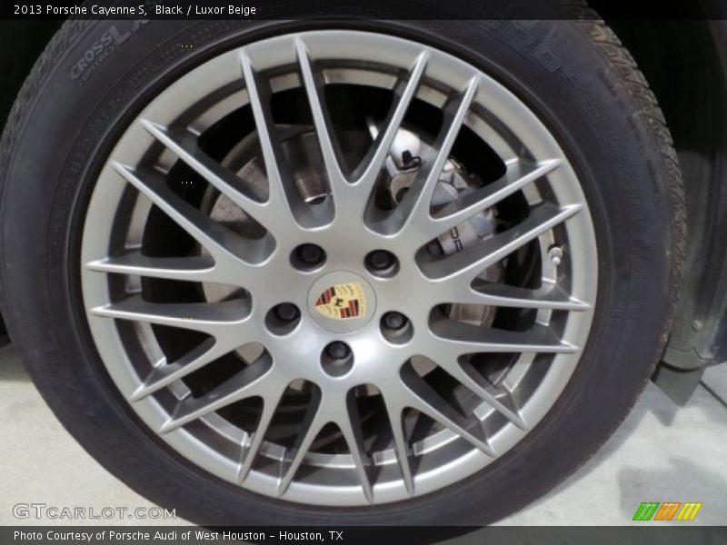 Black / Luxor Beige 2013 Porsche Cayenne S