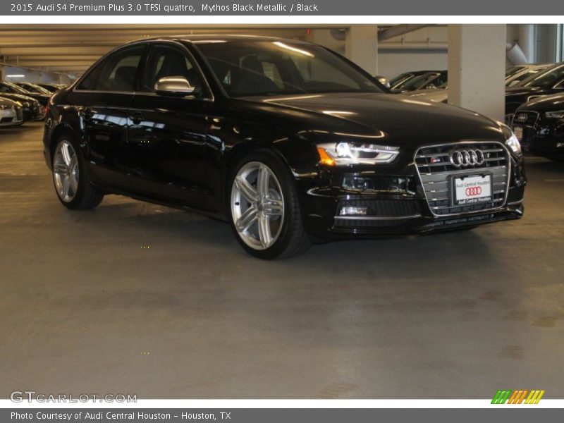 Mythos Black Metallic / Black 2015 Audi S4 Premium Plus 3.0 TFSI quattro