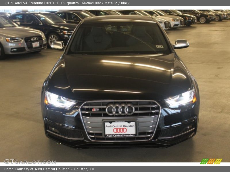 Mythos Black Metallic / Black 2015 Audi S4 Premium Plus 3.0 TFSI quattro