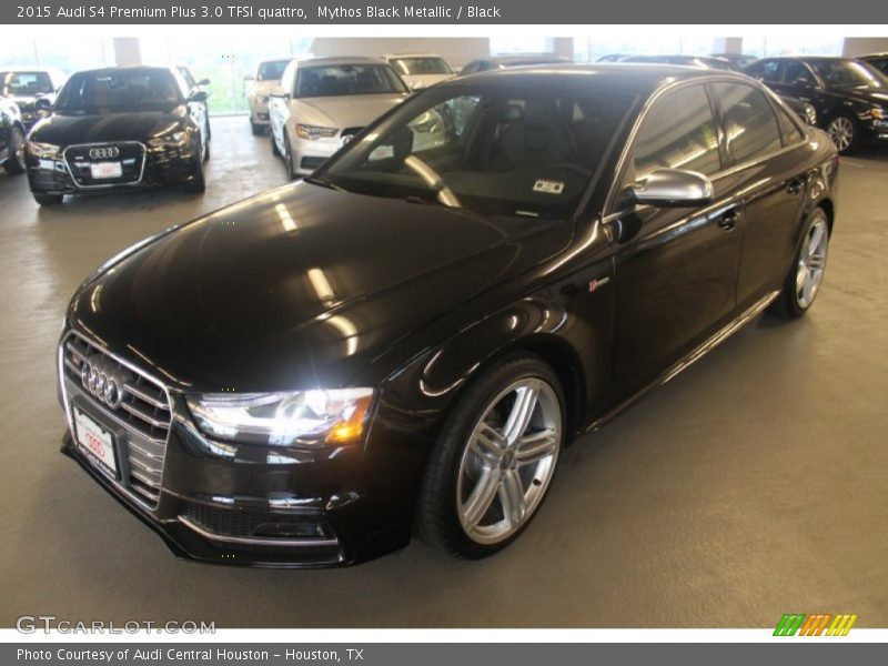 Mythos Black Metallic / Black 2015 Audi S4 Premium Plus 3.0 TFSI quattro