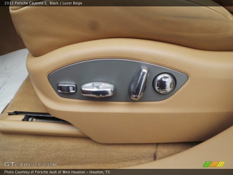 Black / Luxor Beige 2013 Porsche Cayenne S