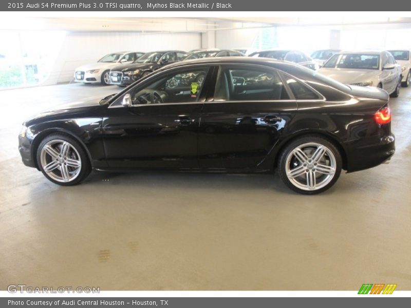 Mythos Black Metallic / Black 2015 Audi S4 Premium Plus 3.0 TFSI quattro