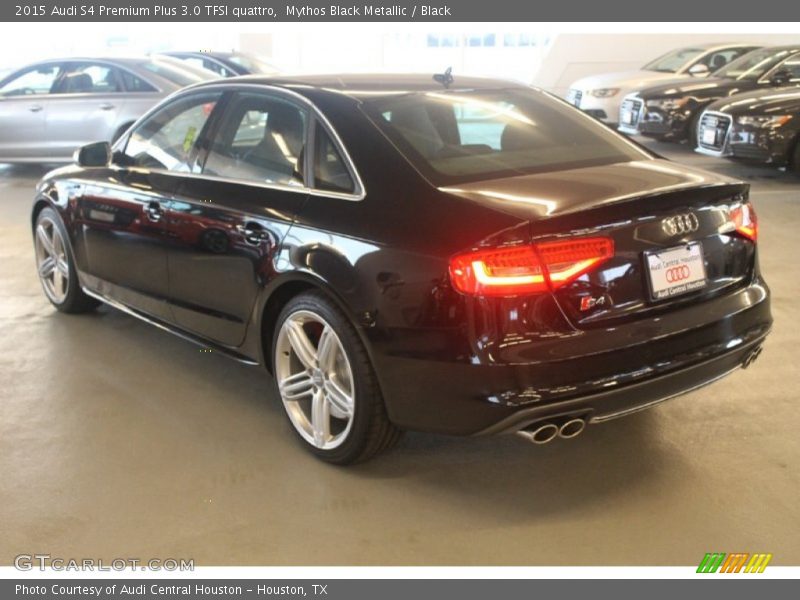 Mythos Black Metallic / Black 2015 Audi S4 Premium Plus 3.0 TFSI quattro