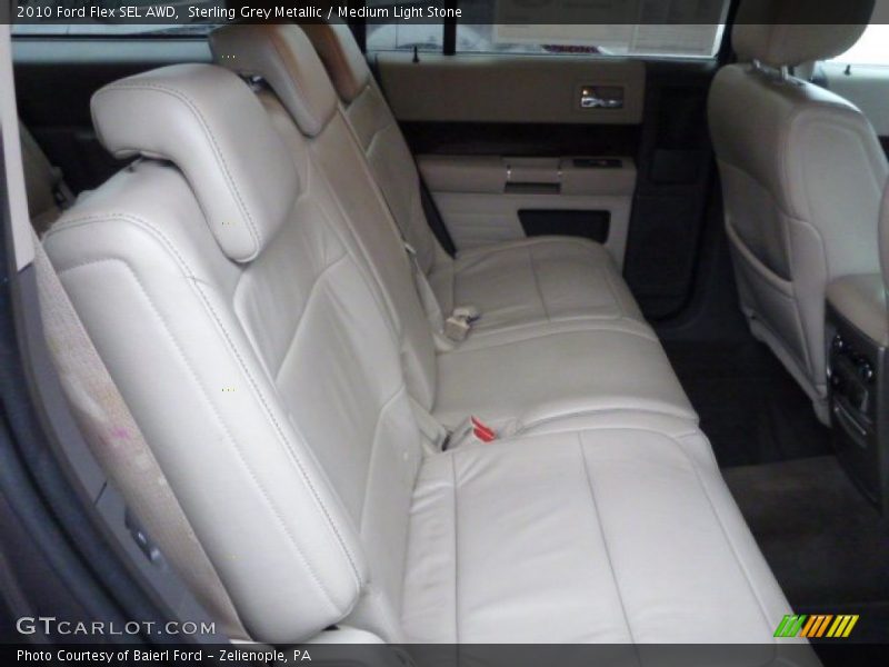 Sterling Grey Metallic / Medium Light Stone 2010 Ford Flex SEL AWD
