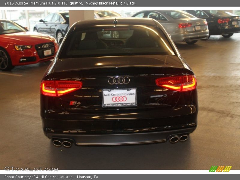 Mythos Black Metallic / Black 2015 Audi S4 Premium Plus 3.0 TFSI quattro