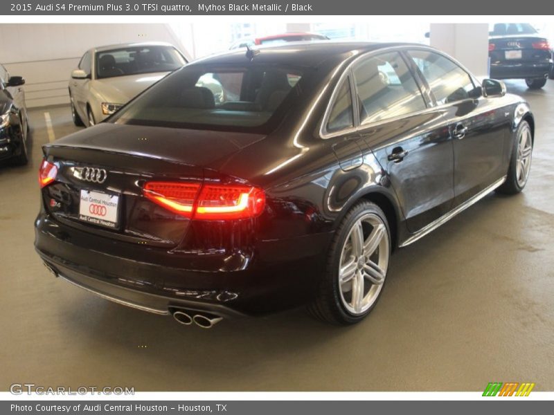 Mythos Black Metallic / Black 2015 Audi S4 Premium Plus 3.0 TFSI quattro