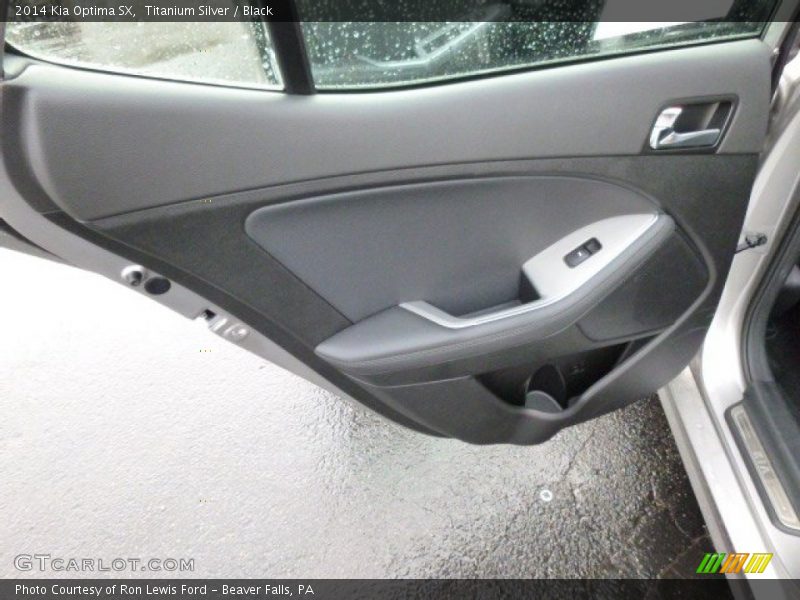 Titanium Silver / Black 2014 Kia Optima SX
