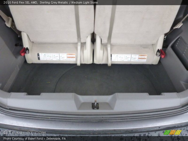 Sterling Grey Metallic / Medium Light Stone 2010 Ford Flex SEL AWD