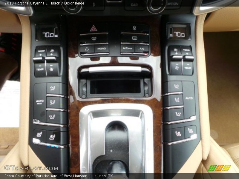 Black / Luxor Beige 2013 Porsche Cayenne S