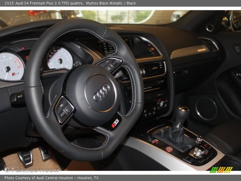 Mythos Black Metallic / Black 2015 Audi S4 Premium Plus 3.0 TFSI quattro