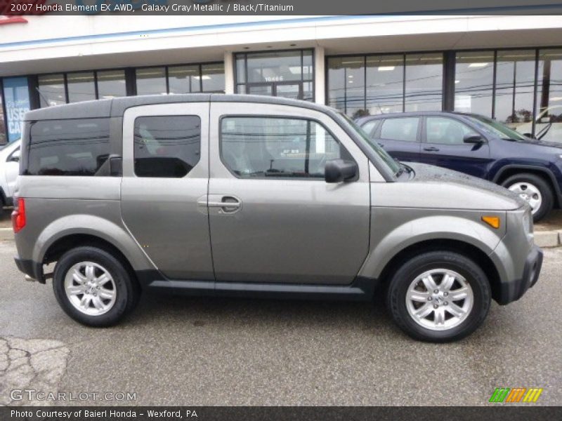 Galaxy Gray Metallic / Black/Titanium 2007 Honda Element EX AWD