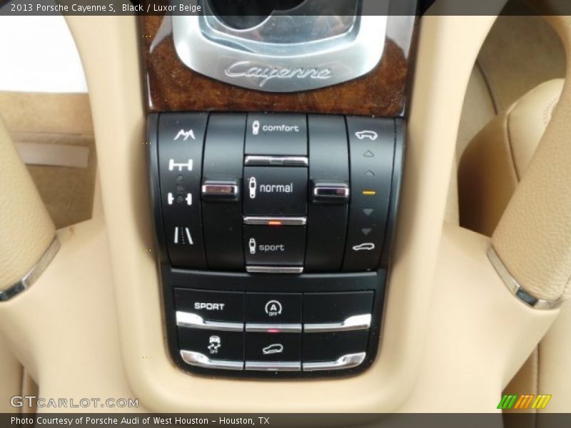 Black / Luxor Beige 2013 Porsche Cayenne S