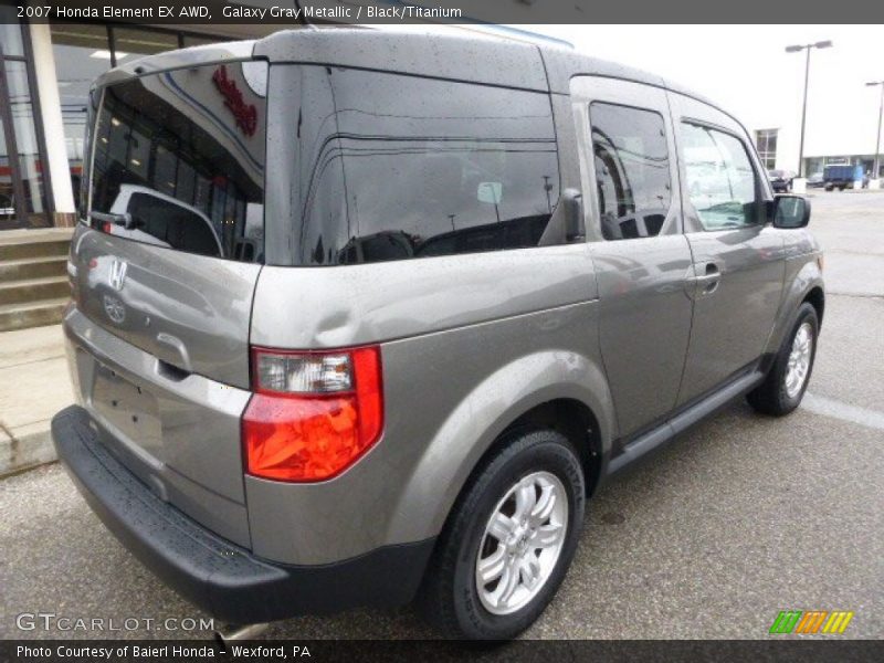 Galaxy Gray Metallic / Black/Titanium 2007 Honda Element EX AWD