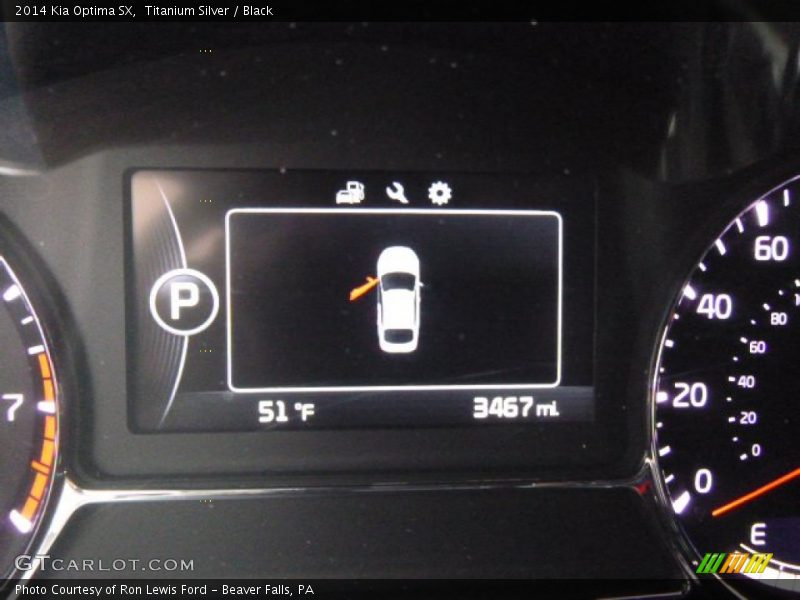 Titanium Silver / Black 2014 Kia Optima SX