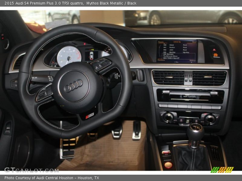 Mythos Black Metallic / Black 2015 Audi S4 Premium Plus 3.0 TFSI quattro