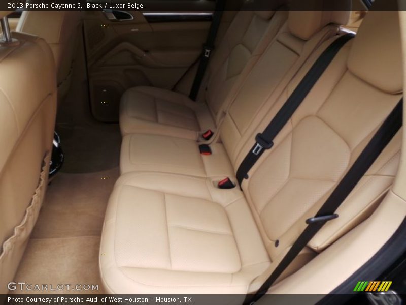 Black / Luxor Beige 2013 Porsche Cayenne S