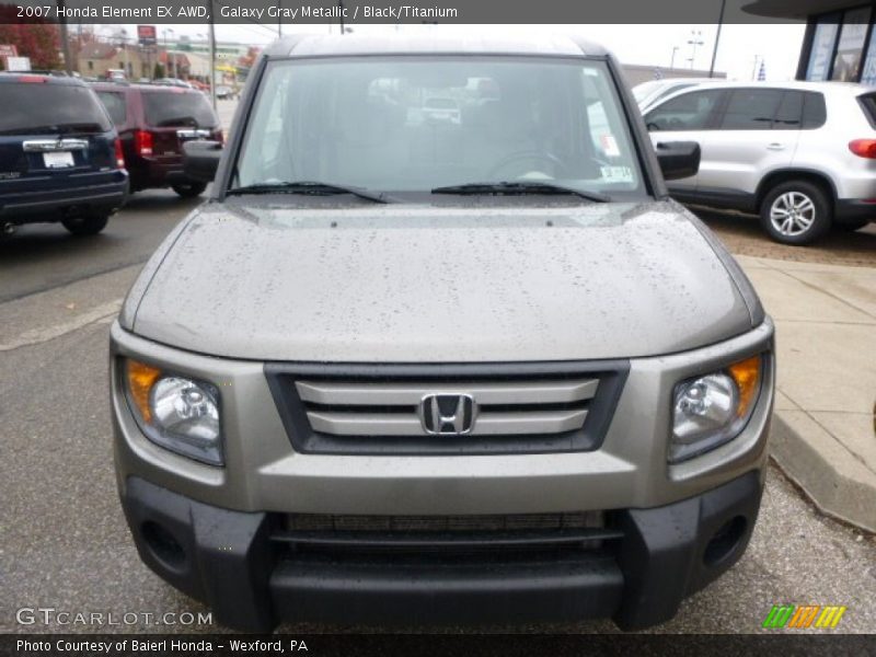 Galaxy Gray Metallic / Black/Titanium 2007 Honda Element EX AWD