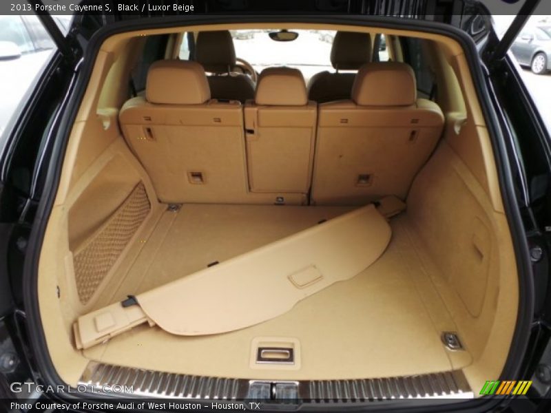 Black / Luxor Beige 2013 Porsche Cayenne S