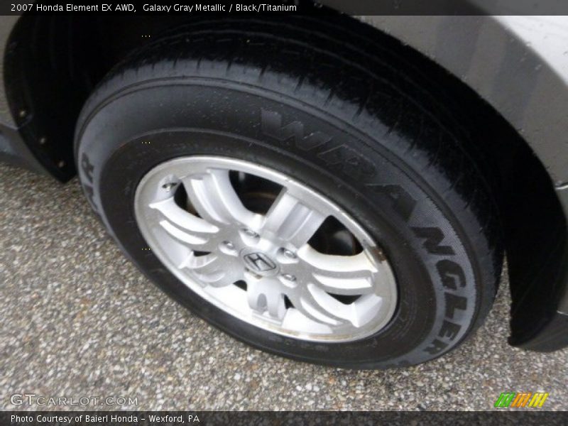 Galaxy Gray Metallic / Black/Titanium 2007 Honda Element EX AWD