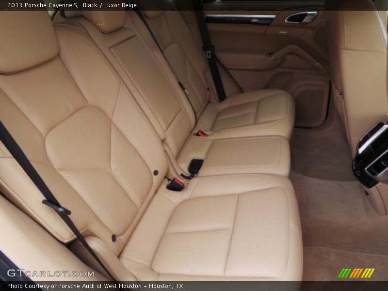 Black / Luxor Beige 2013 Porsche Cayenne S