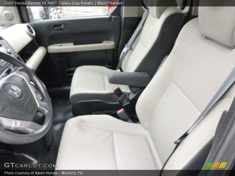 Galaxy Gray Metallic / Black/Titanium 2007 Honda Element EX AWD