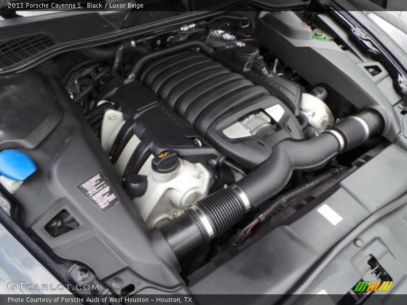 Black / Luxor Beige 2013 Porsche Cayenne S