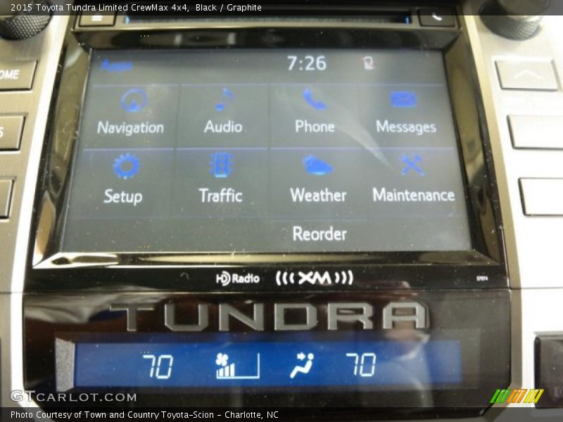Black / Graphite 2015 Toyota Tundra Limited CrewMax 4x4