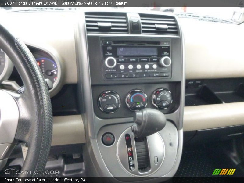 Galaxy Gray Metallic / Black/Titanium 2007 Honda Element EX AWD