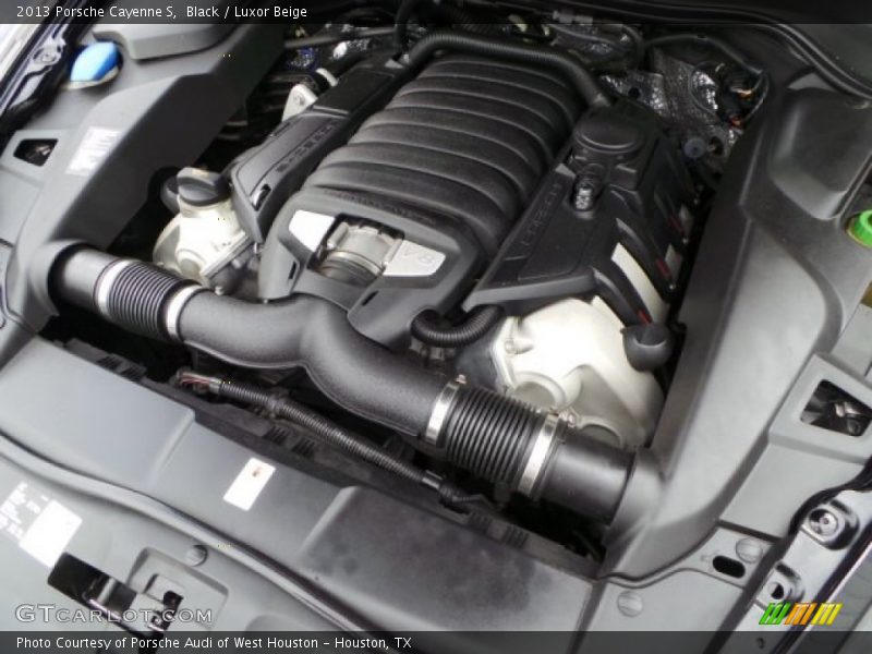 Black / Luxor Beige 2013 Porsche Cayenne S