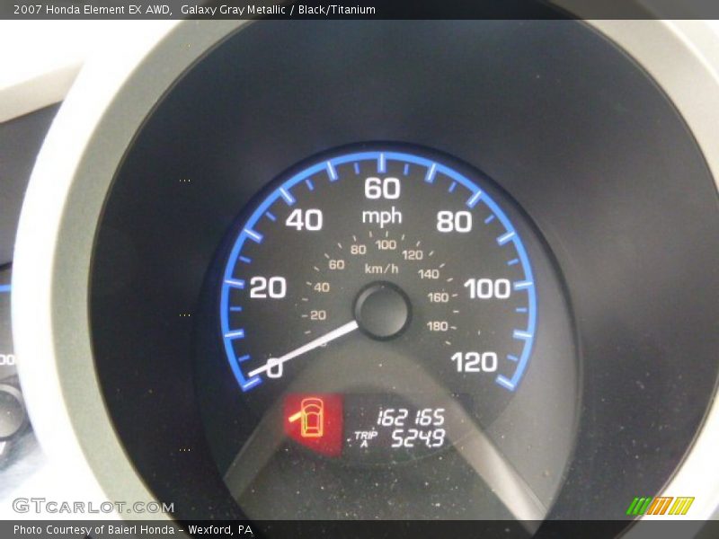 Galaxy Gray Metallic / Black/Titanium 2007 Honda Element EX AWD