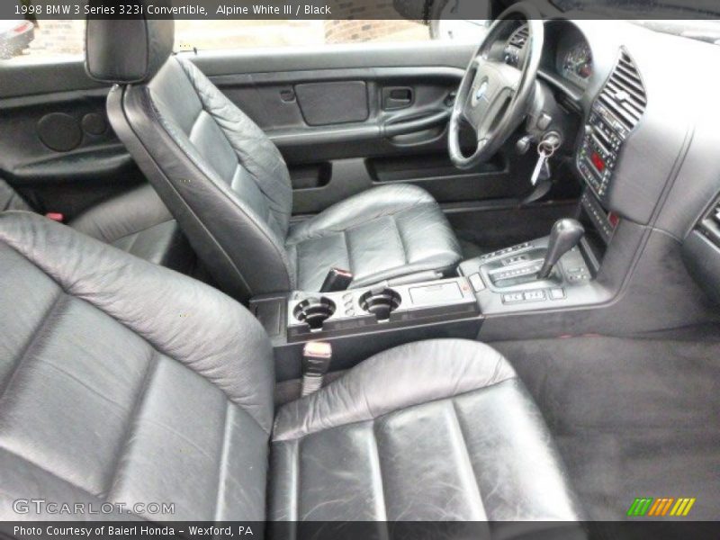  1998 3 Series 323i Convertible Black Interior