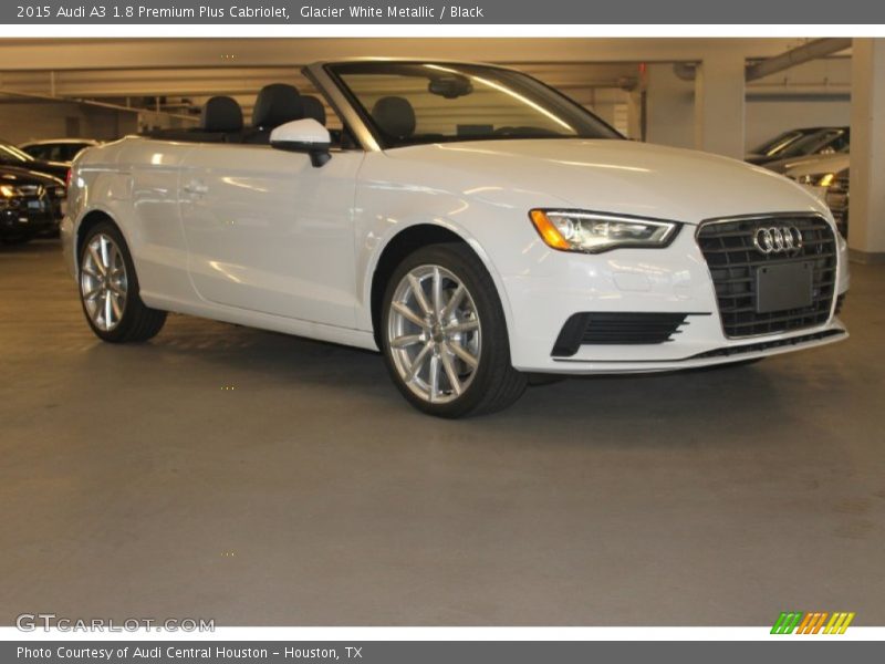 Glacier White Metallic / Black 2015 Audi A3 1.8 Premium Plus Cabriolet